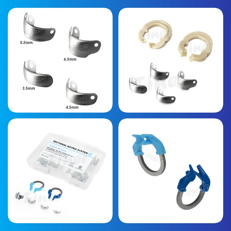 

Стоматологические матричные ленты, контурное зажимное кольцо, система секционных матриц, стоматологические матрицы для стоматологии, профессиональные стоматологические материалы