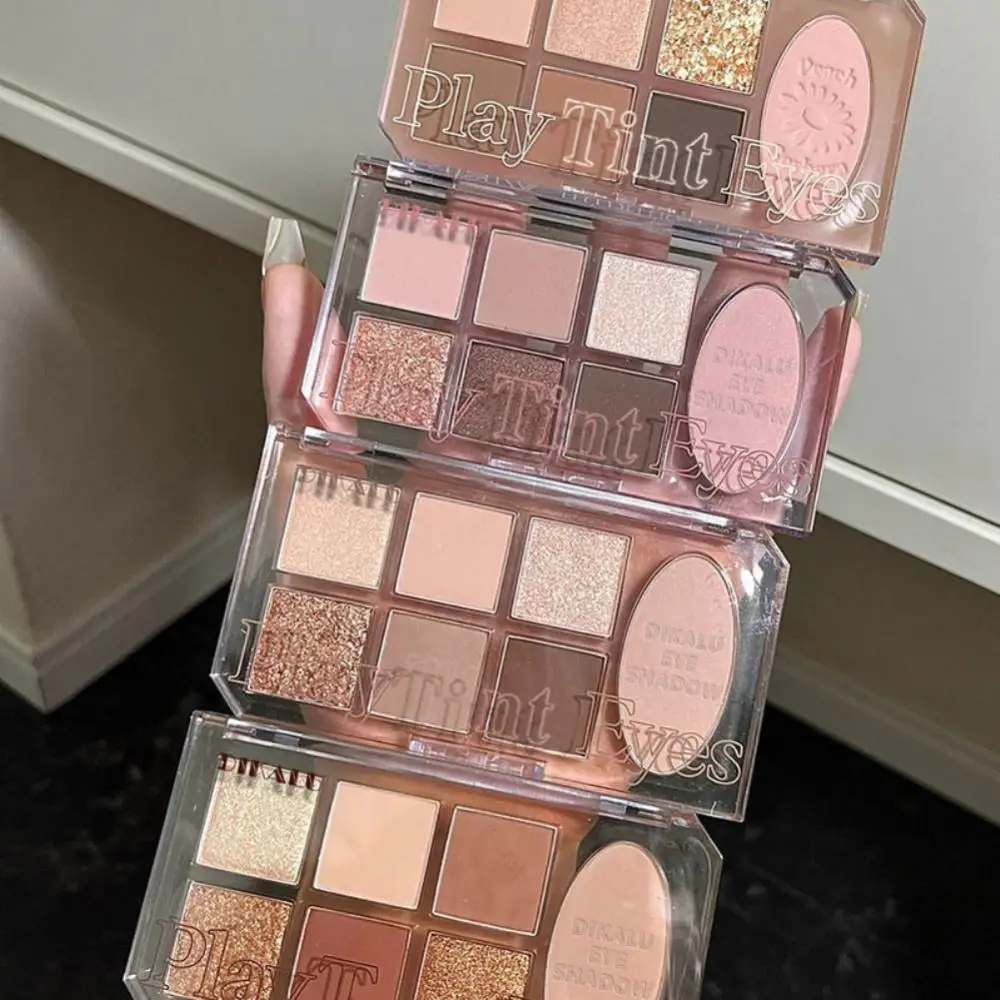 Paleta de sombra de ojos mate, 7 colores, larga duración, impermeable, Shimmer, portátil, alta calidad, maquillaje, cosméticos