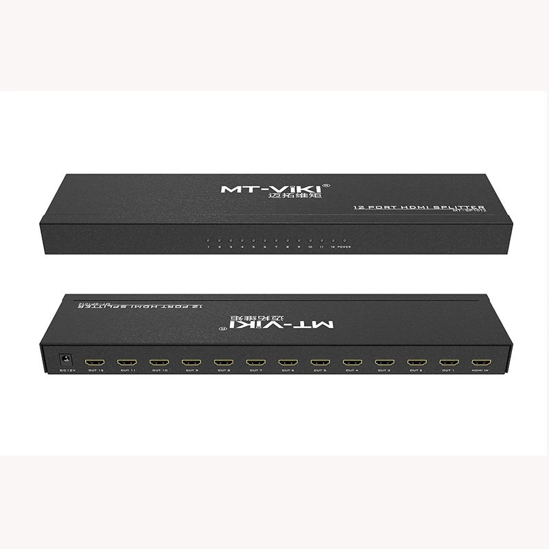 

MT-VIKI 4K 30HZ HDMI Splitter 1 In 12 Out, 1 To 12 HD Monitor