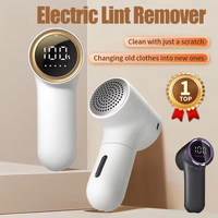 Rechargeable Electric Lint Remover Usb Intelligent Digital Display Hairball Trimmer Portable Clothes Shaver 6 Gear Razor
