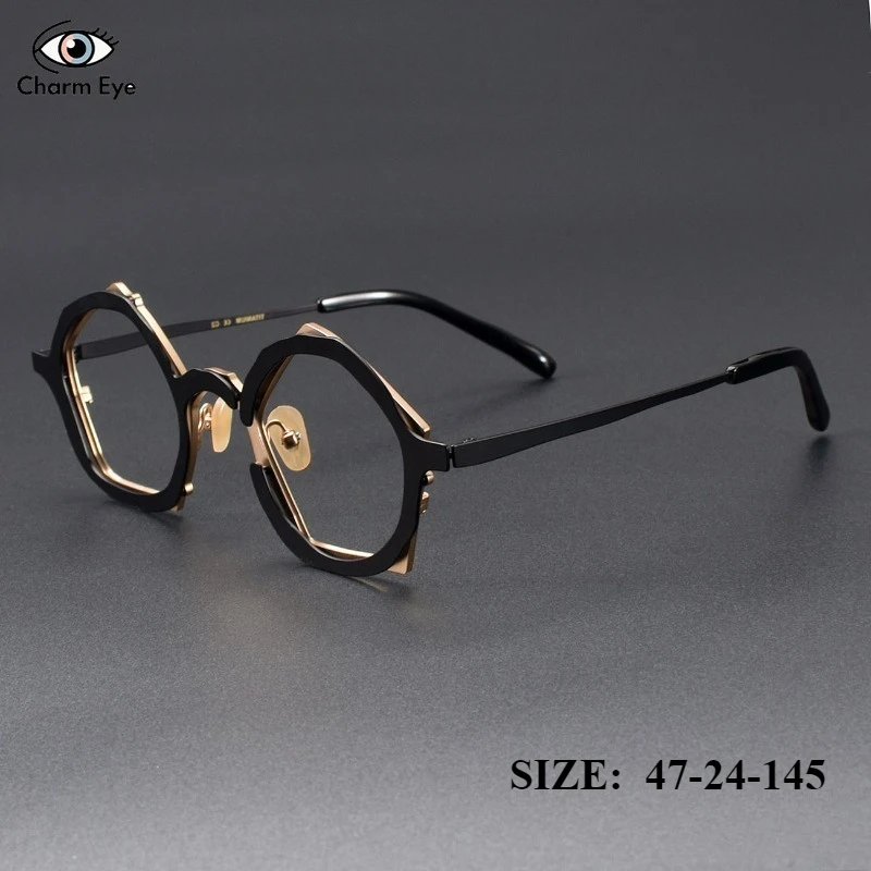 ultra-light-pure-titanium-glasses-men-new-polygonal-black-gold-eyeglass-frame-japan-optical-myopia-prescription-eyewear-women