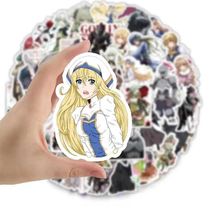 50/30/10PCS Priestess Cattle Maid Receptionist Popular Anime Peripheral Decoration Skateboard Notebook Cup Waterproof Sticker