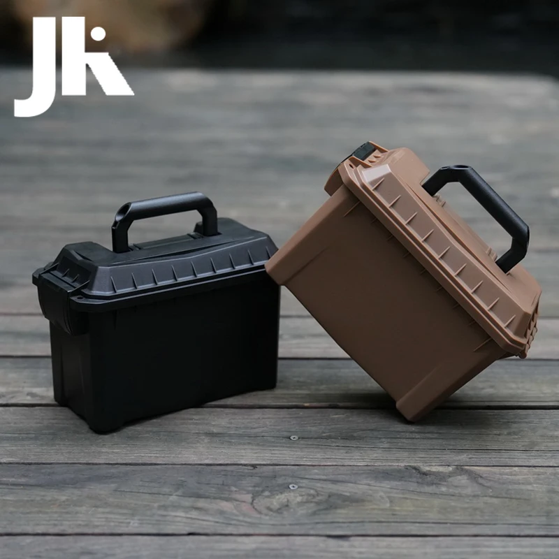 Shockproof Dustproof ABS Plastic Tool Box Tactical Bullet Secure Box Outdoor Lightweight Portable Suitcase