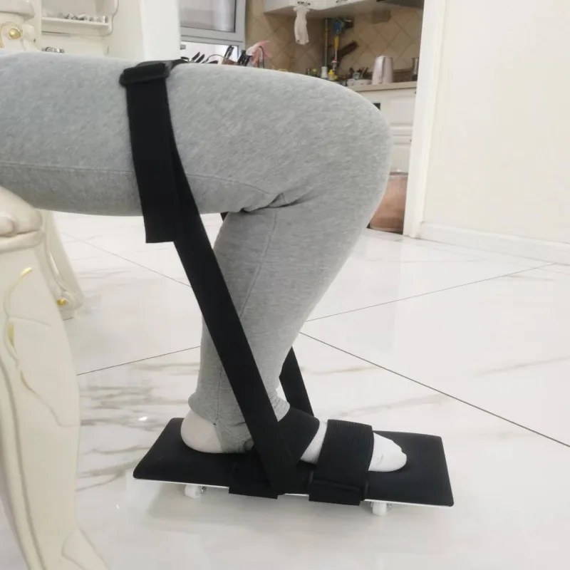 

Skateboard Knee Joint Training Lower Limb Training Leg Fracture Stretching Pulling Skateboard Adjustable Knee Rehabilitation