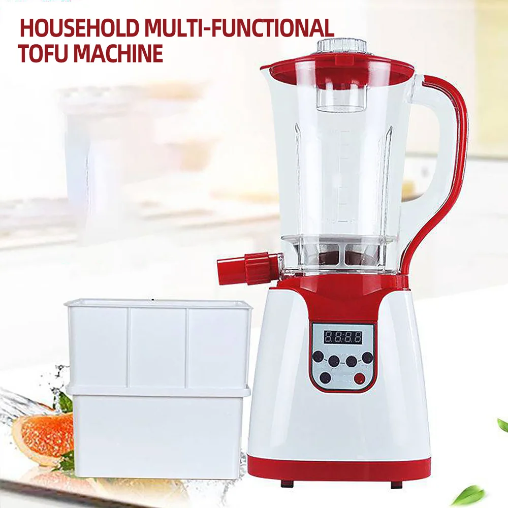 Multifunctional Ttofu Machine Small Soybean Grinder Residue Separation Steamed Vermicelli Roll Tofu Pudding Juice Maker