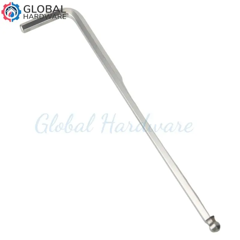 

Ball head hexagonal wrench nickel-plated extended extra long hexagonal wrench 7-shaped L-shaped hexagonal spoon hexagonal wrench