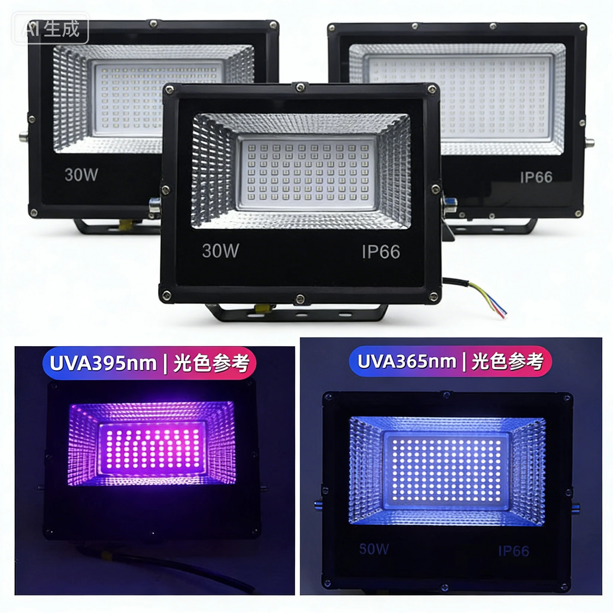 led-uv硬化ランプ-365nm-395nm-シャドウレス接着剤-uv硬化ランプ-グリーンオイル樹脂-3dプリント-はんだ-oca-クラック検出