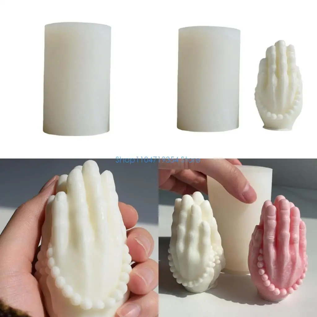 

0XLD Cylinder Silicone Crafts Mould, 3D Geometric Mold Decorations Tool
