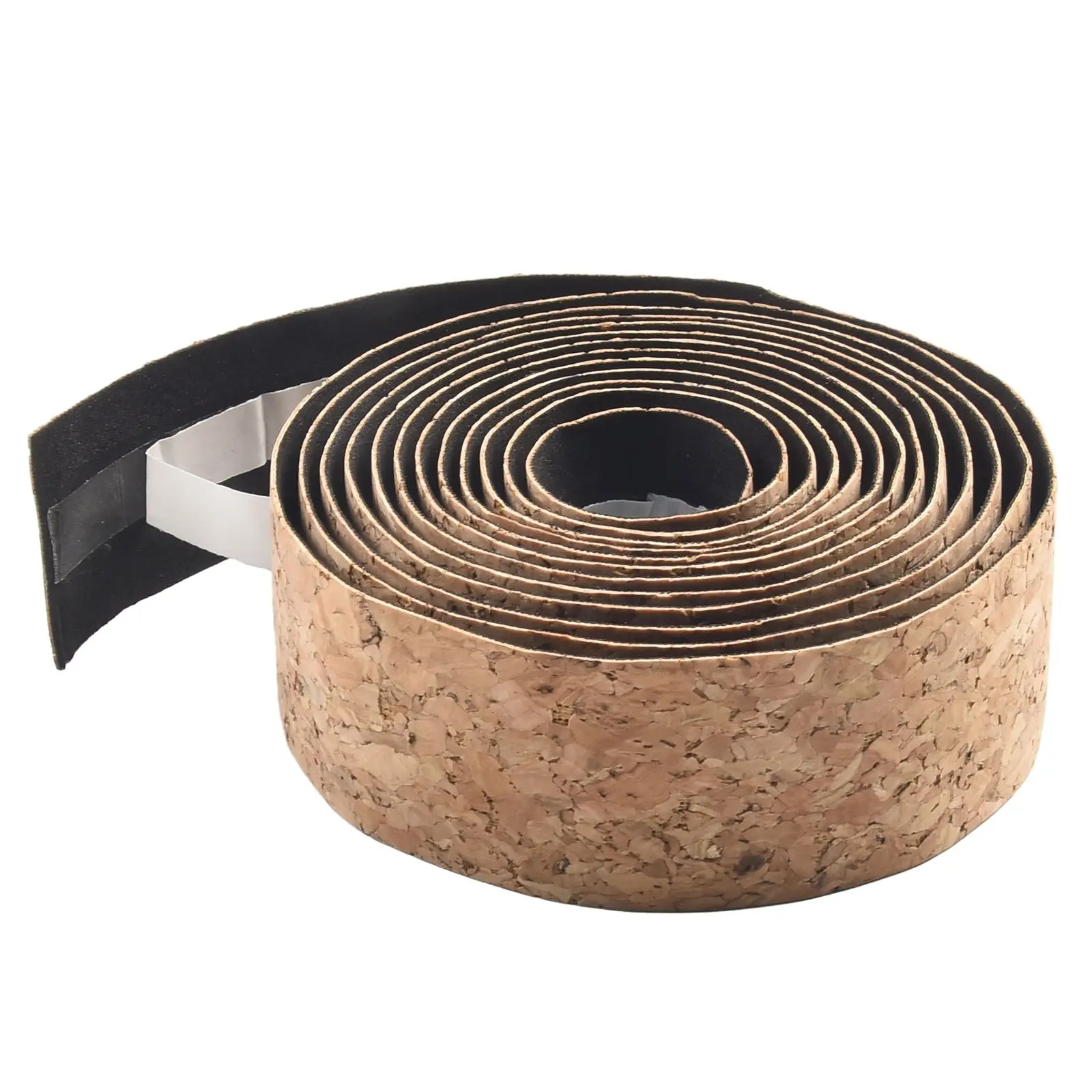Natural Tan Brown Handlebar Tape with Sawdust Particle Texture, Waterproof and Wear resistant, Suitable for All Road Vehicles