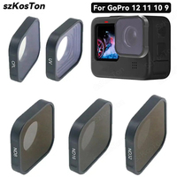 UV CPL ND8 ND16 ND32 Filter for GoPro Hero 13 12 11 10 9 Black Red Color Filters Kit Go Pro Polarized Camera Lens Accessories
