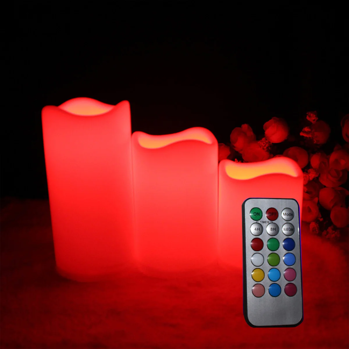 

Led Changing Night Light Remote Controlled Lamp For Bedroom Kids Room Wedding Birthday Party Festival