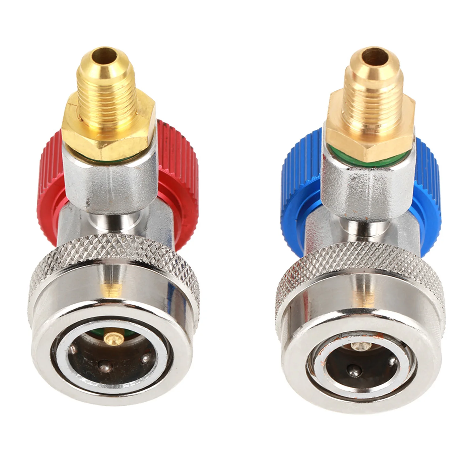 R134 A/C Low/High Quick Connector Air Conditioning Coupler Adapter with  High Low Coupler Adapter High Low Coupler Connector