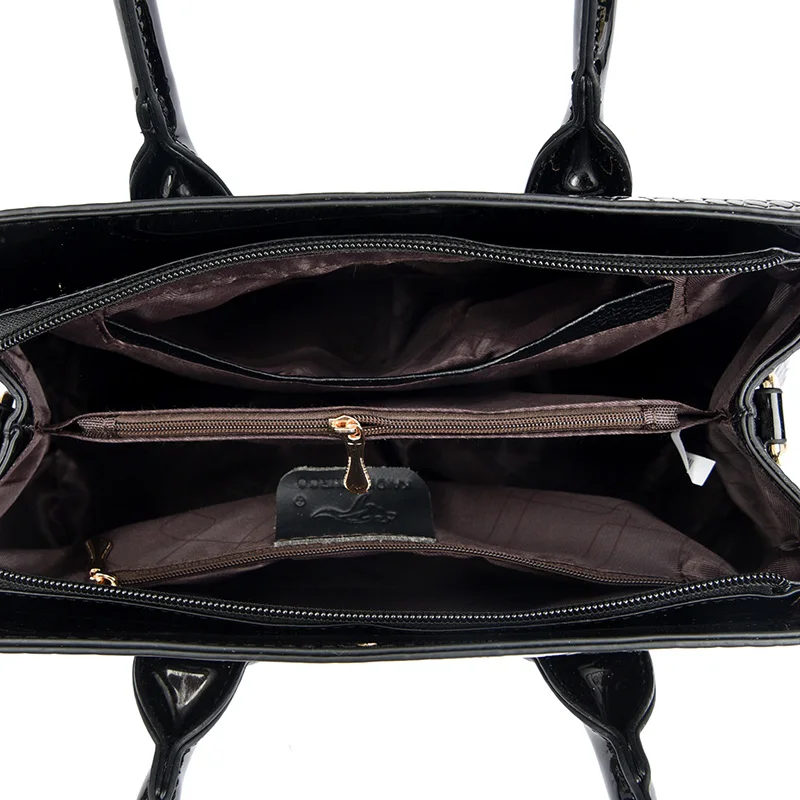 2024 Fashion Trend Women\'s Shoulder Bag High Quality Lacquer Leather Women Handbag Luxury Designer Female Crossbody Bags Wallet