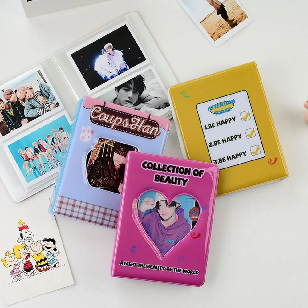 Collect Book 64 Pockets Business Card Bag Binders Albums 3 Inches Album Photo Album Photo Holder Photocard Holder Card Holder