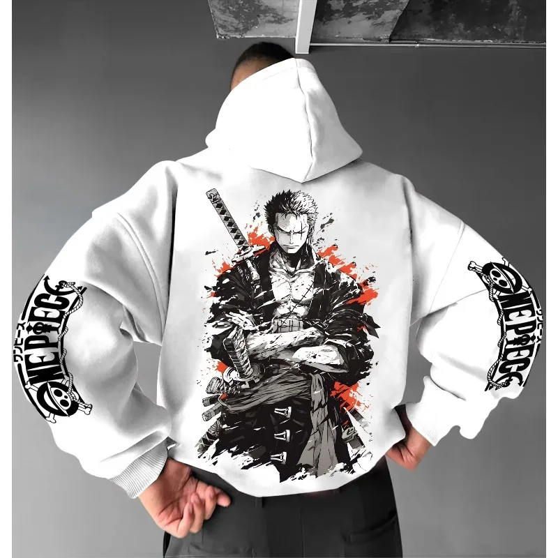

ONE PIECE Fashion New Hot 2025 Animation Hoodie Pure Cotton Casual Sports Versatile Autumn and Winter Men's and Women's Hoodies