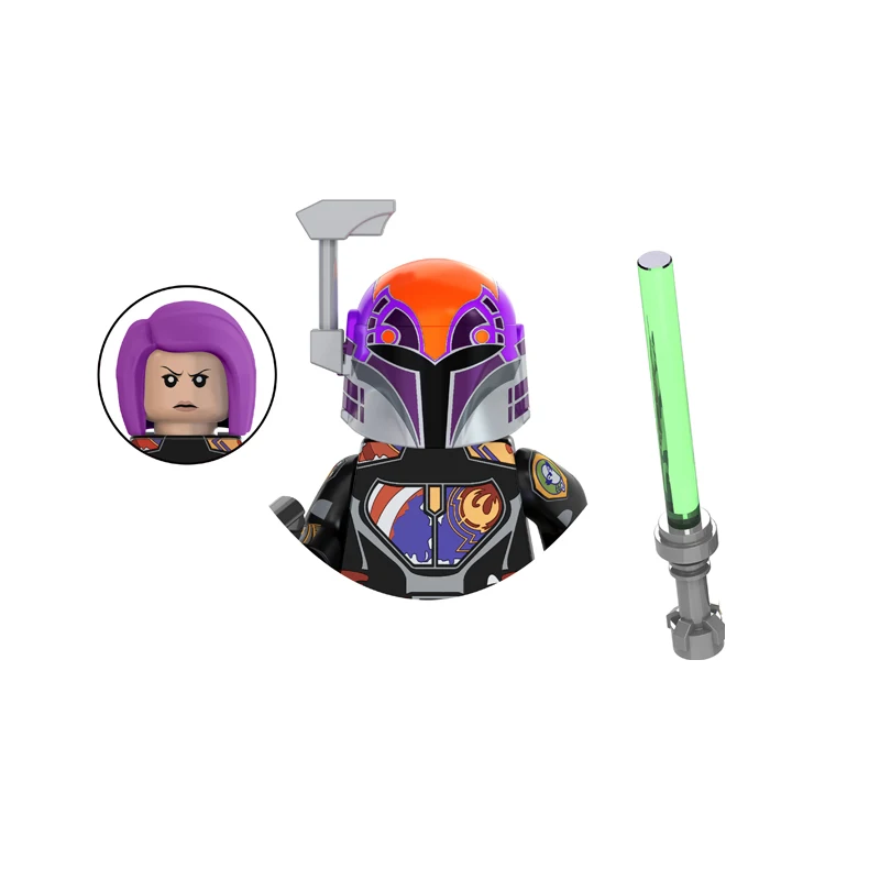 The Armorer Building Blocks Hera Syndulla Bricks Guard Thrawn Figures Captain Enoch Mini Figurines C1-10P Droid Kid TV6109 Toys