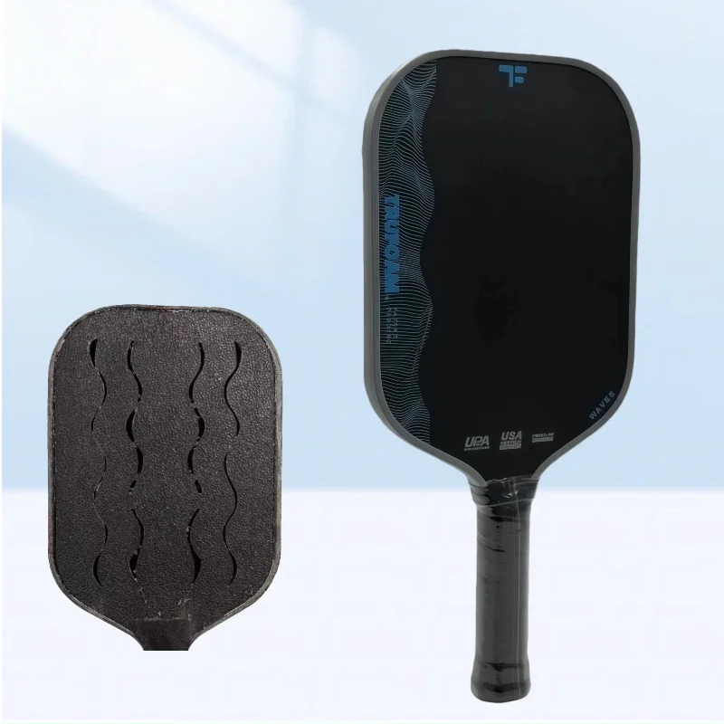 

CRBN Co-branded Pickleball Racket TFW3 Wave-shaped EPP Foam Core Hot-pressed Carbon Fiber Racket pickleball