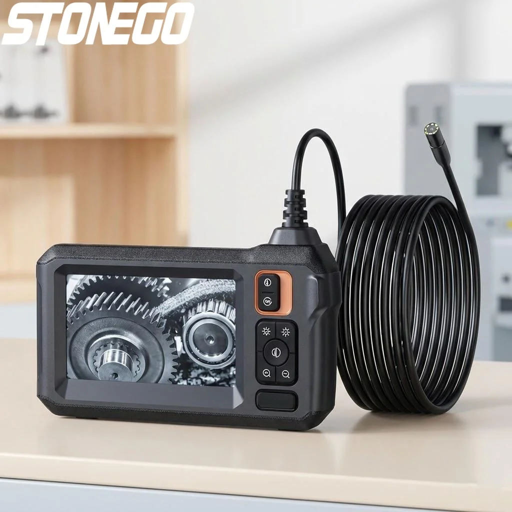 

Эндоскоп 1080P HD с Wi-Fi, 43-дюймовым дисплеем, кабелем 5-10 м, двойной камерой для осмотра автомобилей, электрических систем и трубопроводов