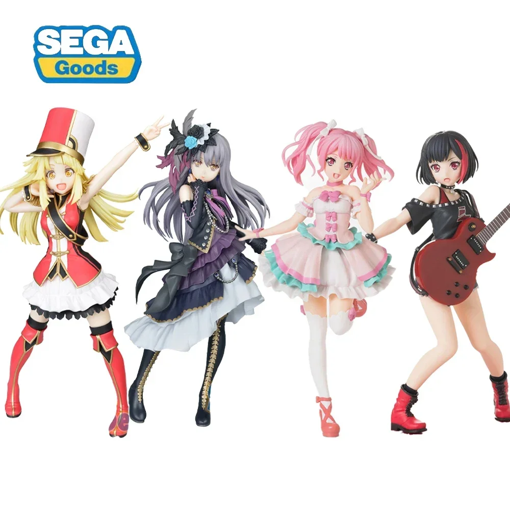 

In Stock Genuine SEGA Maruyama Aya Arisa Ichigaya Anime Action Figure BanG Dream PVC Collectible Boxed Model Dolls Toy For Gifts