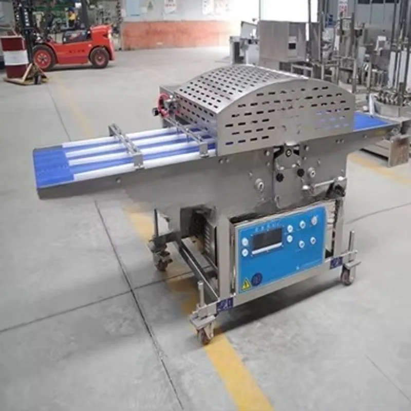 Commercial Automatic Chicken Meat Slicer Diced Meat Cutting Machine with Motor Core Component