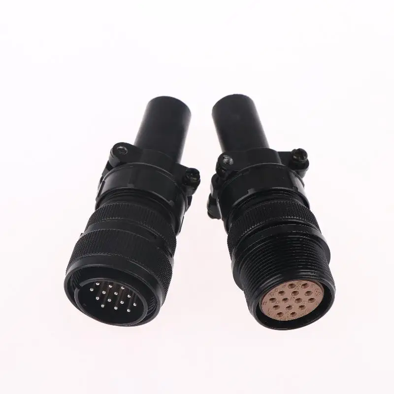 14 Pin Male/Female Metal Connector 136961 141162 For Miller TIG Welders Metal Construction And Remote Current Control