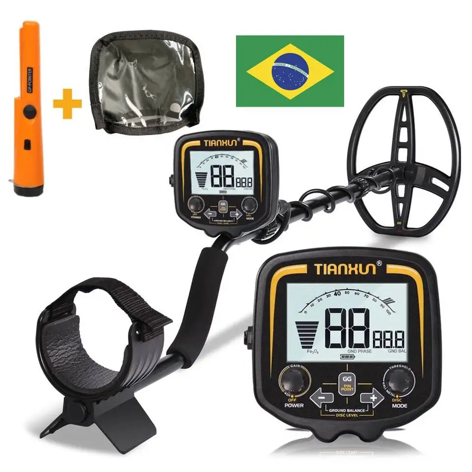TX850 TX850L Metal Detector Underground Seeker Depth Scanner
