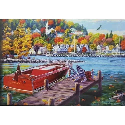 Neon 1000 Piece Jigsaw Puzzle 20592 Dock Serenity Latest Spring