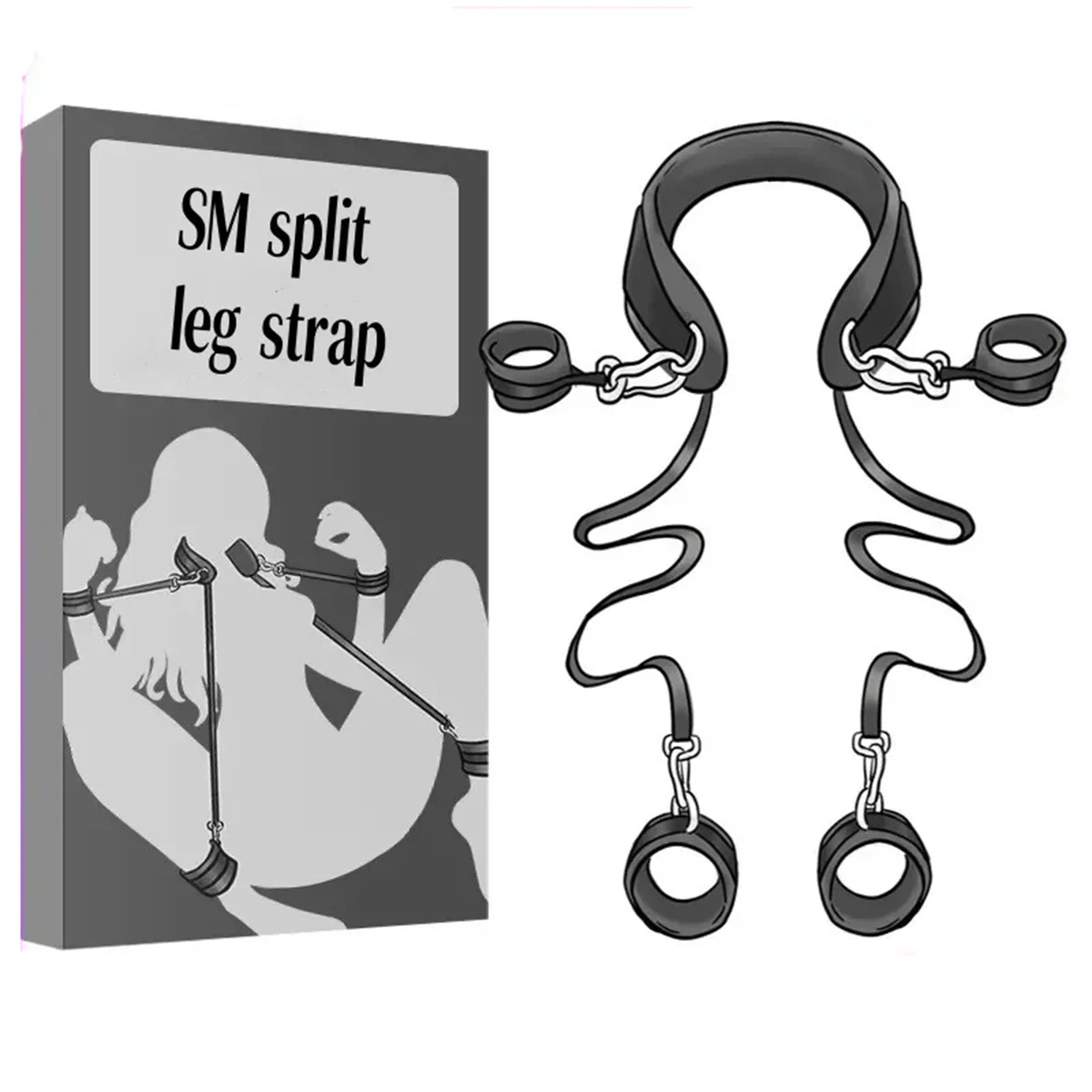 الجنس مفتوح الساق حزام نظام الساق سبليت تكبيل عبودية والعتاد الكبار الجنس موقف الملحقات زوجين لعبة الجنس اللعوب اللعب وسادة عنق مجموعة