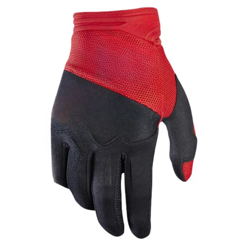 Unisex Full Finger Riding gloves Breathable creen Anti-slip Shock Absorbing MTB MX Motocross Offroad