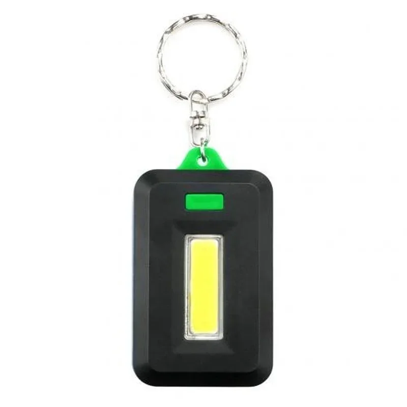 1Pcs Portable Mini LED Keychain Key Chain Keyring Torch Light Lamp with Carabiner for Camping Hiking Fishing Keychain