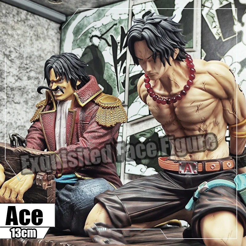 

13 см аниме One Piece Portgas D Ace Роджер фигурки Ace Роджер экшн-фигурки Статуэтка из ПВХ коллекционные модели игрушки для детей Подарки