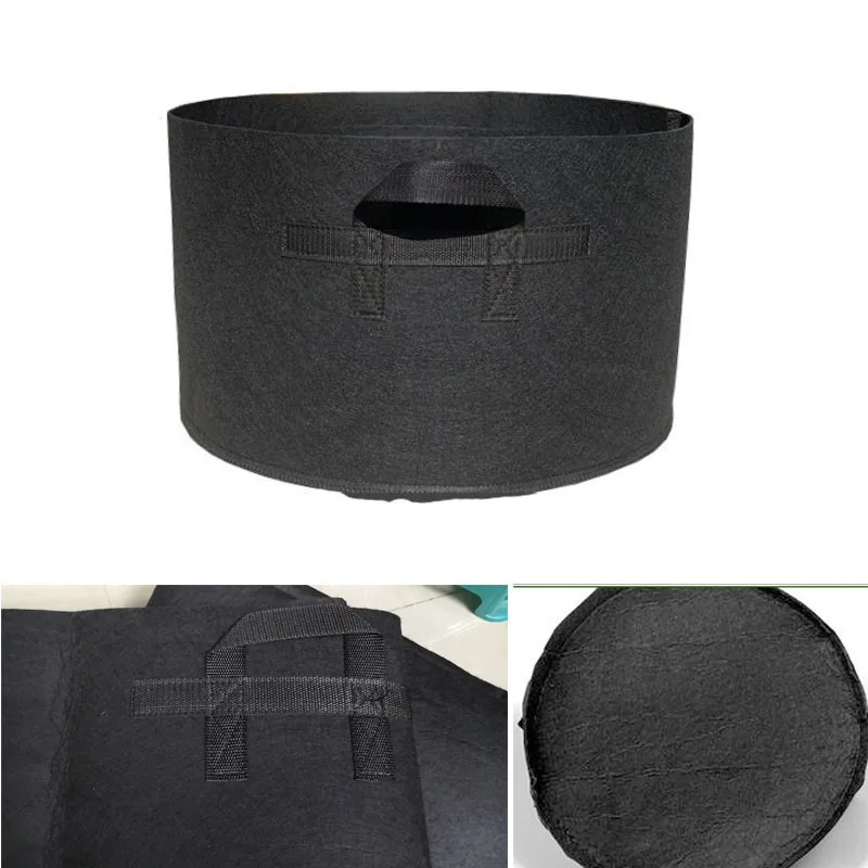 

30Gal 60x40cm Big flower pot plant growth pots garden grow bags vegetable planting pots plant gardening tool Non-Woven fabric P1