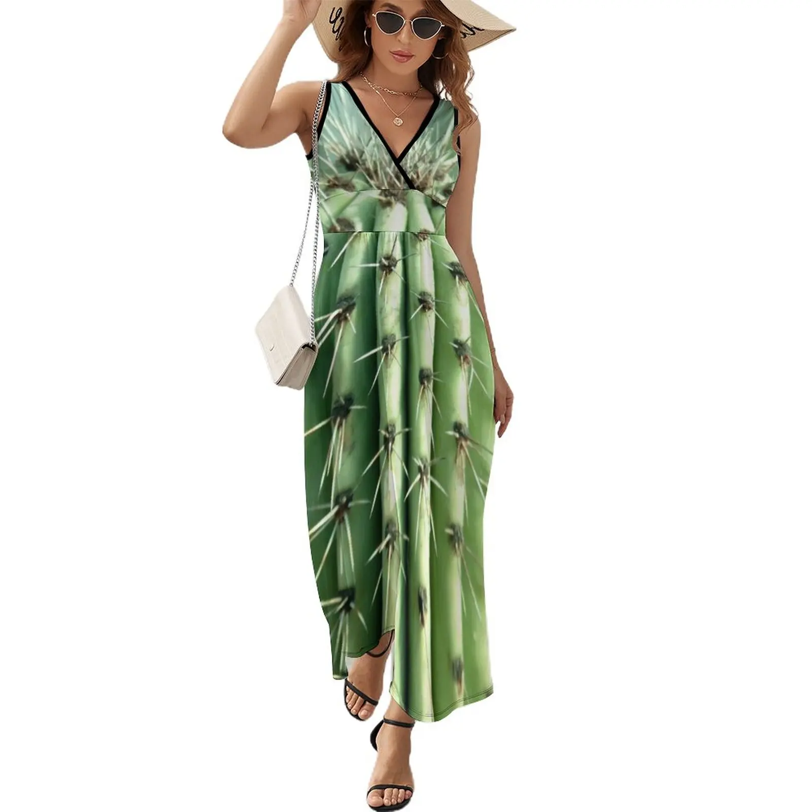 

cactus photography Sleeveless Dress dress Women's summer dress