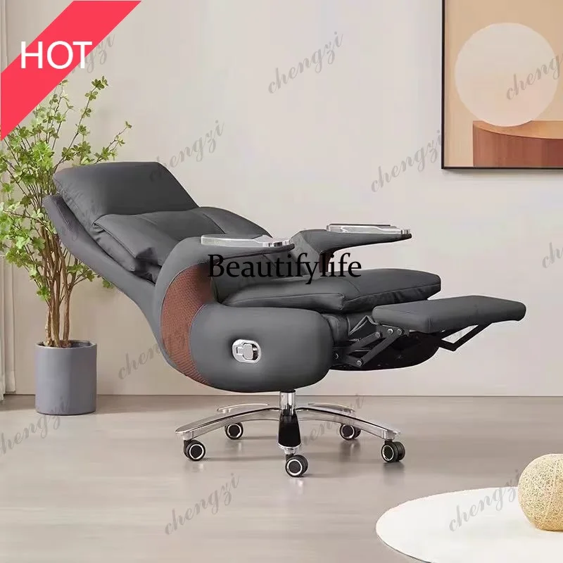 A49 Adjustable Gray Office Chair Upgrade Nordic Modern Designer Oversized Office Chairs Comfortable Silla De Escritorio Furnitur