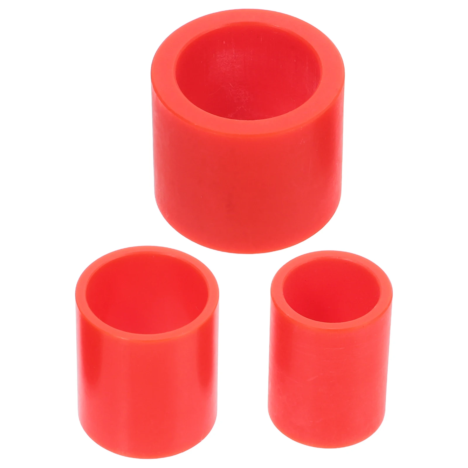 

3pcs Grinding Wheel Reducing Sleeve Arbor Shaft Reducers Adapters Plastic Flange Step Down Pilot Coupling Conversion Bushing