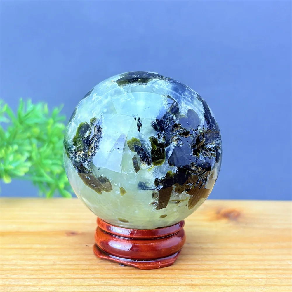 Natural Crystal Grape Tourmaline Magic Ball for Witchcraft Rituals Festive Decorations Home Decor And Gifts