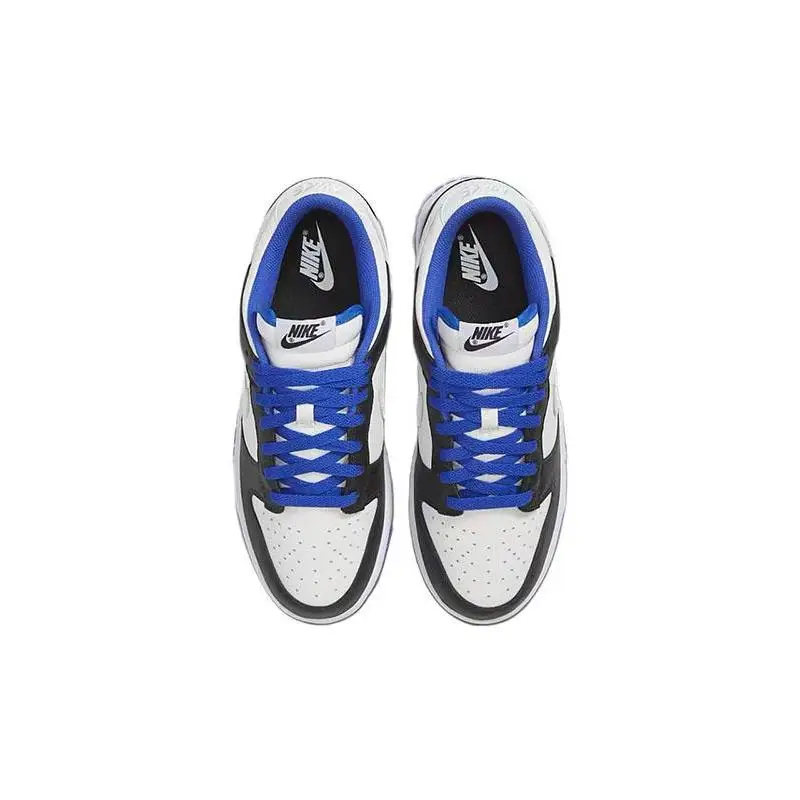 รองเท้าผ้าใบ Nike Dunk Low 'White Black Game Royal' FD9064-110