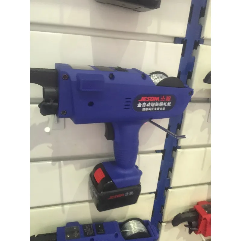 

Small Model Automatic Hand Rebar Tying Tool Lithium Battery Steel bar Wire Coil Binding Machine, Reinforcing bar Binding Machine