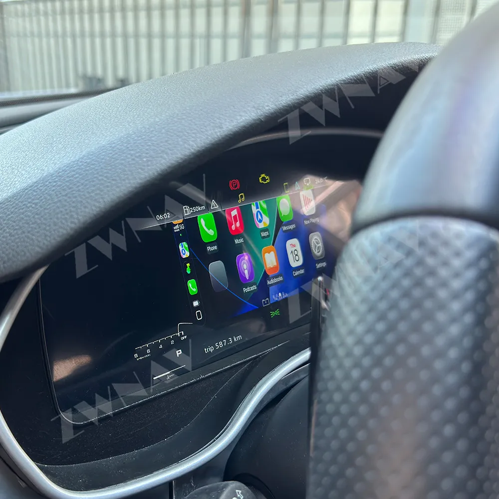 Digital Dashboard Cluster For Audi A6 S6 A7 S7 2012-2018 Full LCD instrument Panel Virtual Driving display Cockpit Speedometer