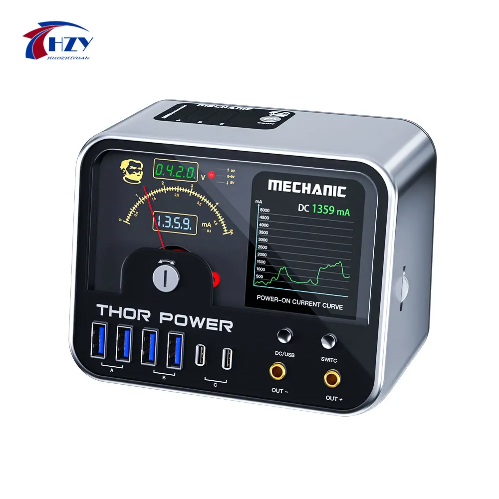 

MECHANIC THOR POWER Intelligent Digital Diagnostic Power Supply loT.Programming Diagnostic Adjustable DC Regulated Power Supply