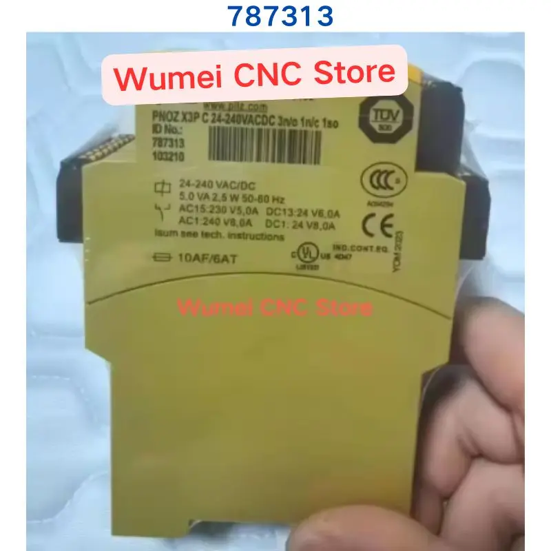 

Brand New Original relay PNOZ X3P C 787313 If you need other specifications, please consult