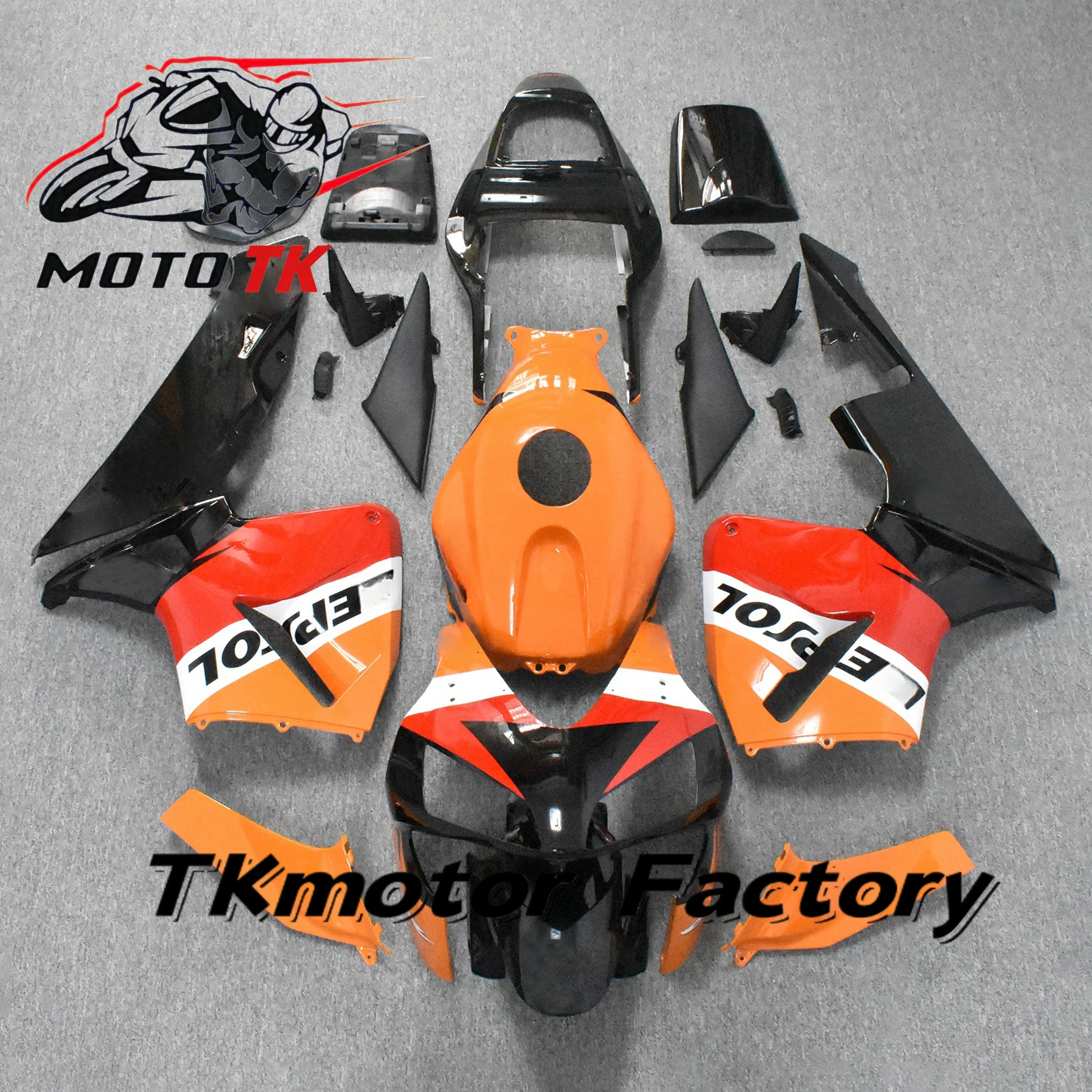 

Обтекатель кузова из АБС-пластика для Honda CBR600RR 2003 2004, комплект обтекателя, полный комплект обтекателя, комплект обтекателя кузова, литье