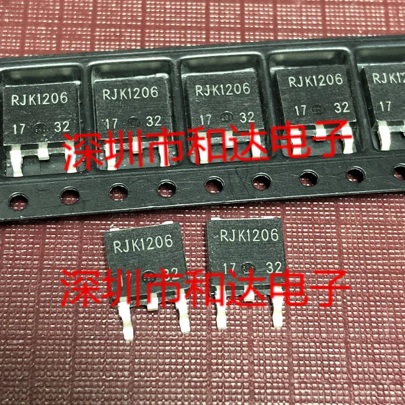 10pcs orginal new RJK1206 MOS field effect tube patch TO-252 120V 30A