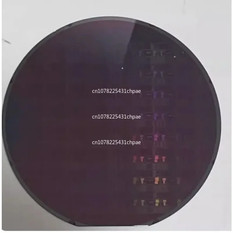 New Silicon Wafer 8 Inch CPU Wafer Lithography Circuit Chip Semiconductor Teaching Test Chip