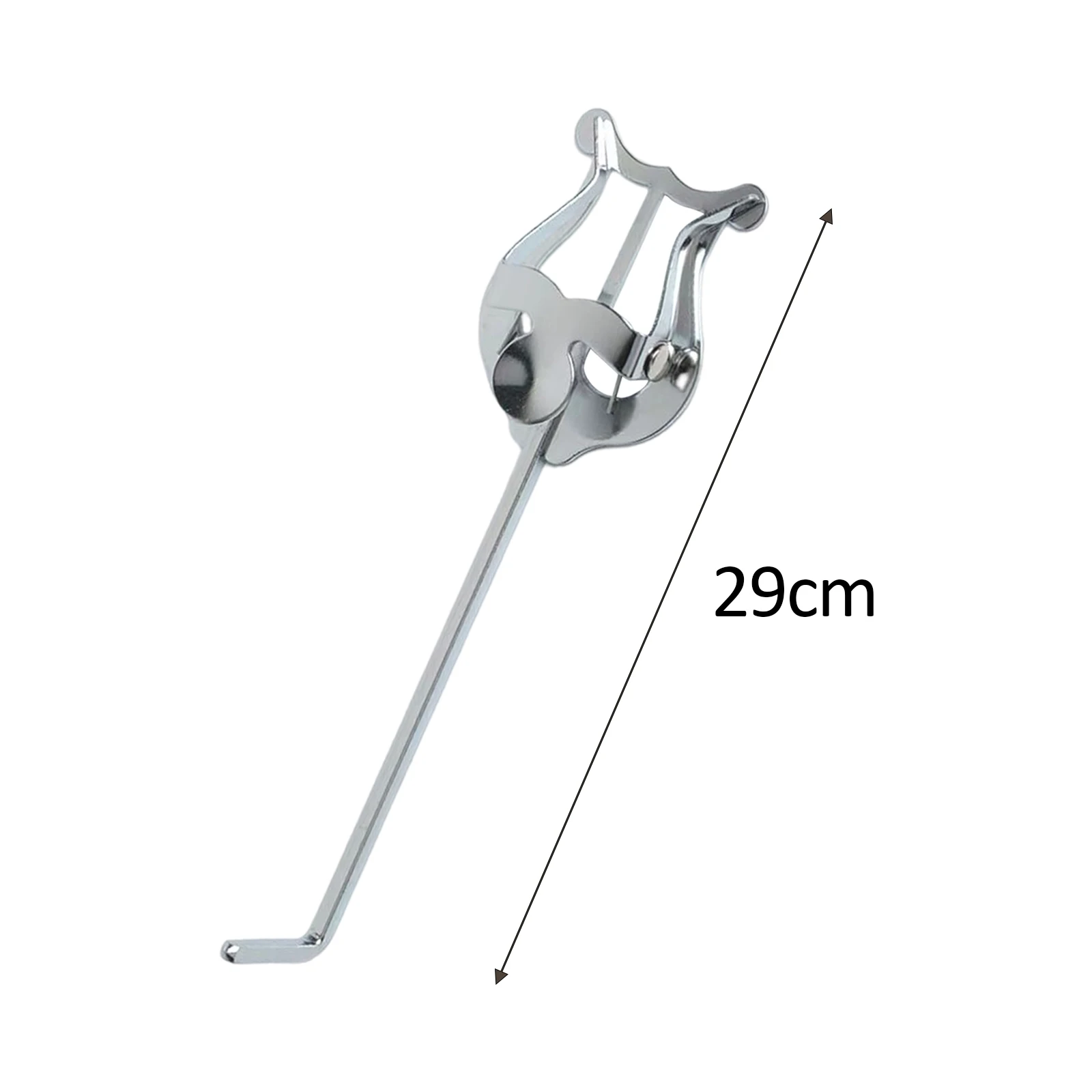 Trompete Marching Lyre Sheet Music Clamp, Suporte para Clarinete, Stand Instrumento, Instrumentos franceses