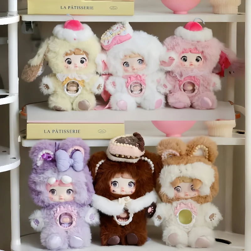 

Genuine Nommi & Amlls Co-Branding Series Blind Box Kawaii Vinyl Plush Dolls Ornaments Decorated Pendant Girls Mystery Gifts