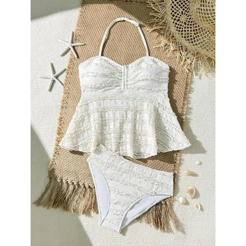 

Sexy Laceup Halter Top Women's Crossbody Strapless Vest Sensual Neck Hanging Design No Chest Pad Spring 2026 Other Material