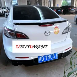 UBUYUWANT High Quality ABS Car Tail Wing Decoration Rear Trunk Spoiler For Mazda 3 4Doors Sedan 2011 2012 2013 2014 2015 2016