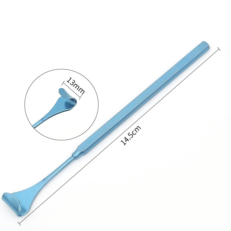 Hak do podnoszenia powiek z tytanu, narzędzie kosmetyczne, retraktory powiekowe DESMARRES, instrumenty okulistyczne