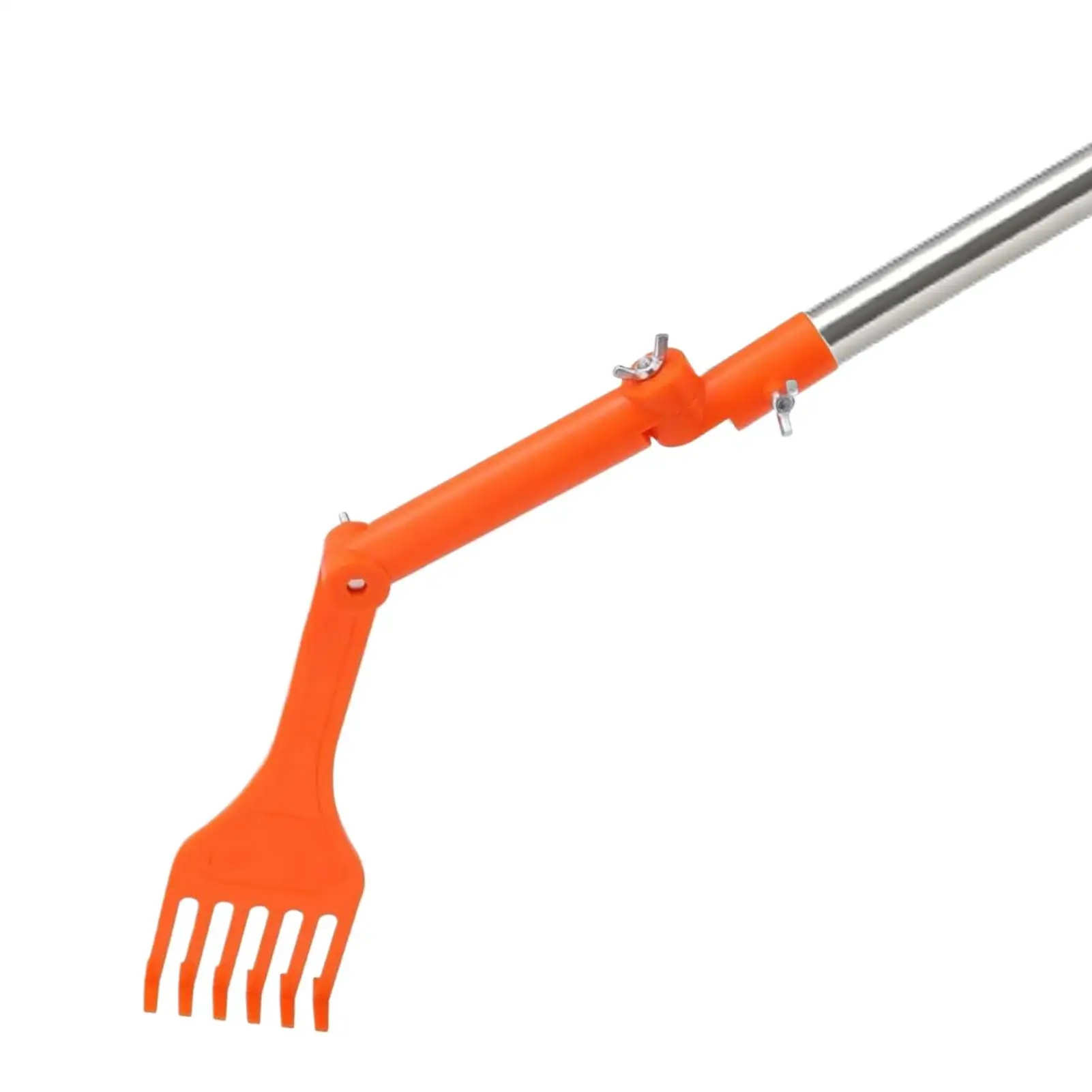

Грабли для желобов, регулируемые портативные щетки для чистки желобов с дальним действия, щетка для листьев крыши, грабли для слива земли на крыше, садового двора, газона, мусора